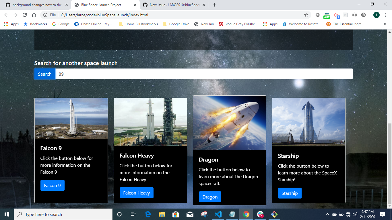 GitHub - LAROSS10/blueSpaceLaunch · GitHub