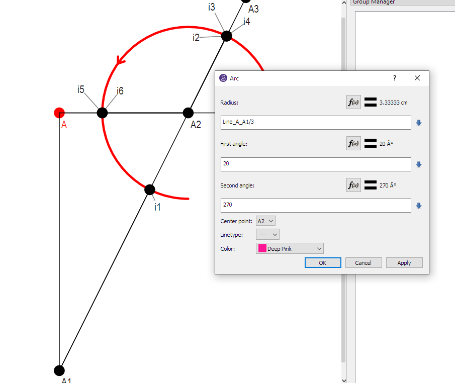 Feature: Arc tool - show Arc name in properties dialog · Issue #896 ...
