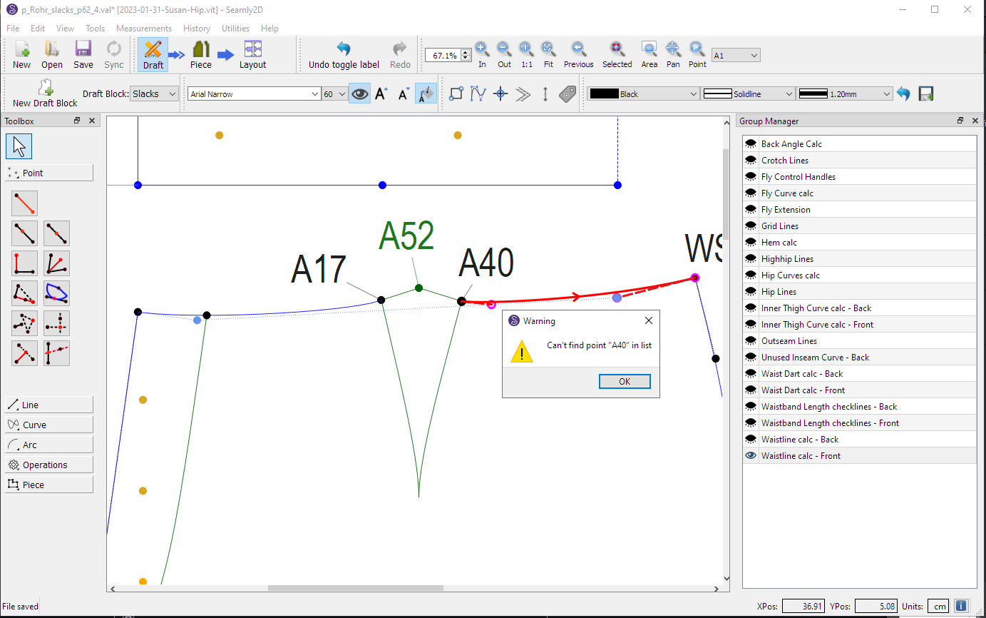 BUG Creating objects using True Darts points throws win32 exception