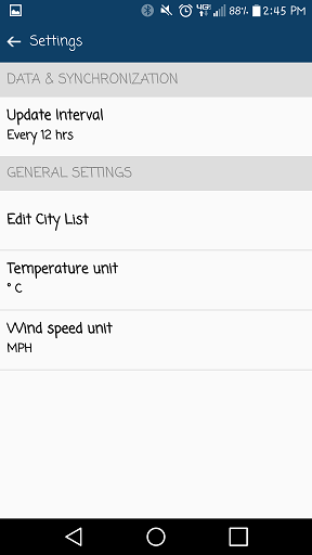 GitHub - jimfo/WeatherForecast: A Weather App