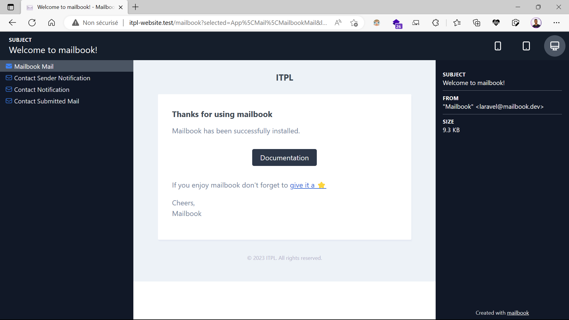 The requested url not found issue 36 xammie mailbook github