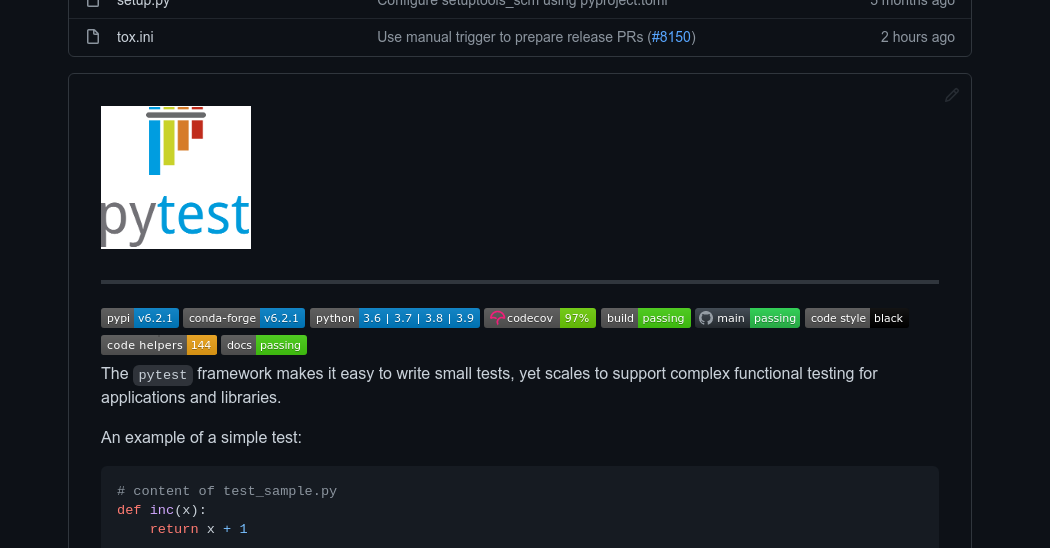 pytest-readme-top
