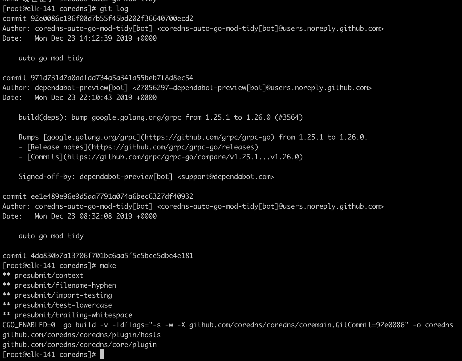 Build failure: import cycle not allowed · Issue #3570 · coredns/coredns ...