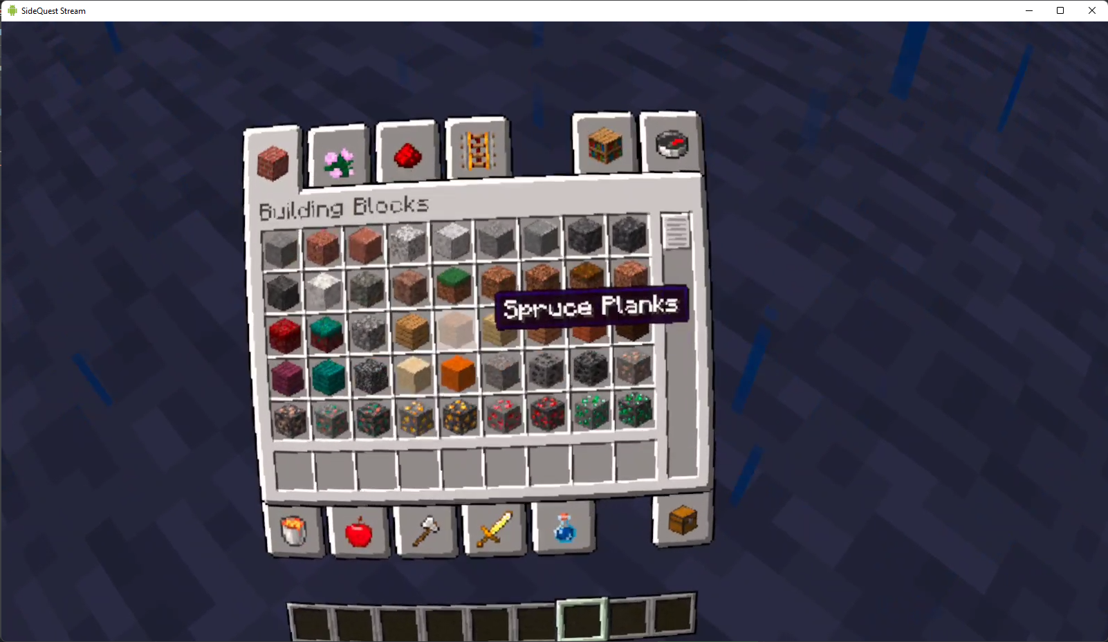 [BUG] Crosshair and hands invisible in rain · Issue 83