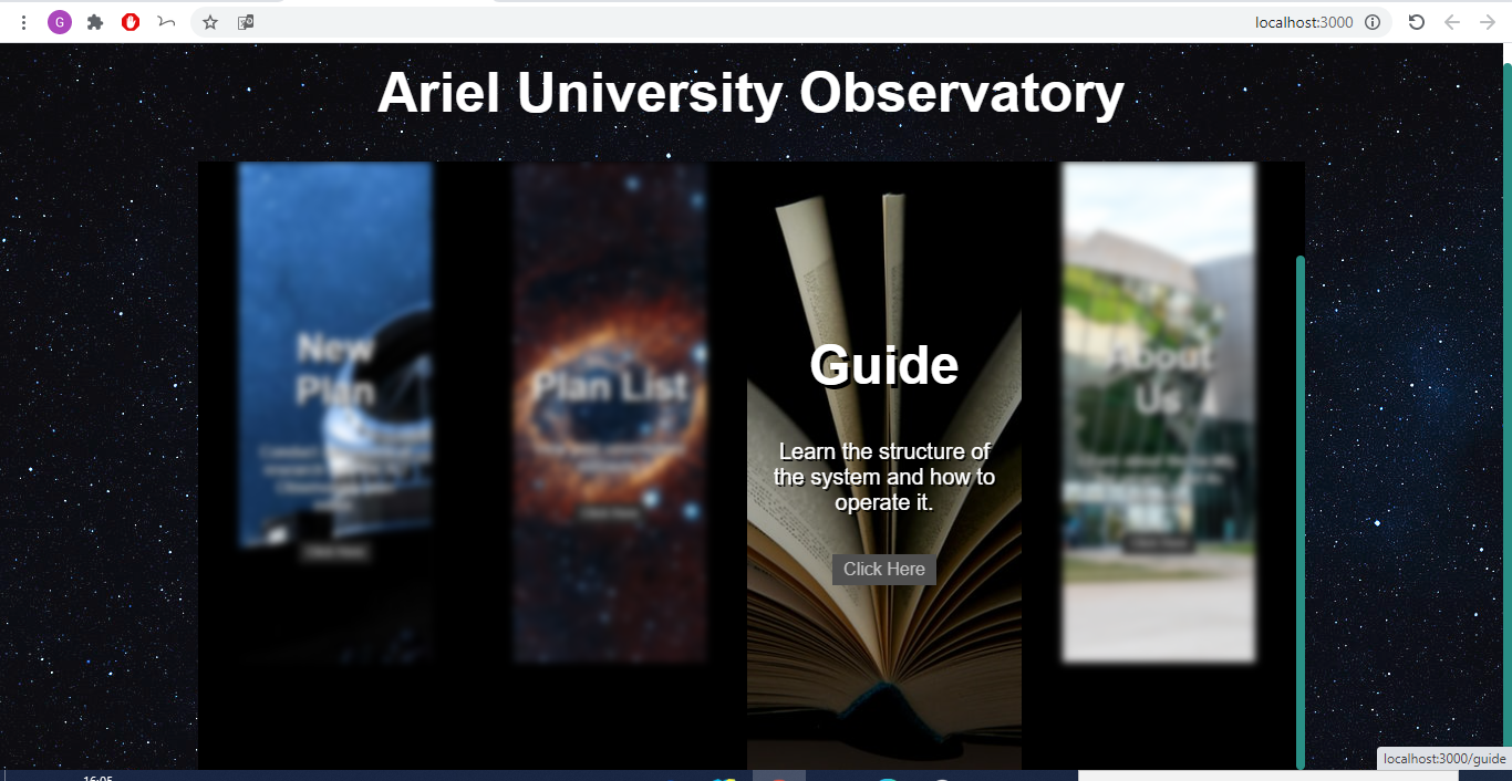 GitHub - Yinonss/AU-Observatory: Final project in Computer Science B.Sc ...
