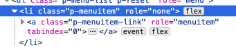 disabled attribute on menuitem doesn't work on custom template · Issue ...
