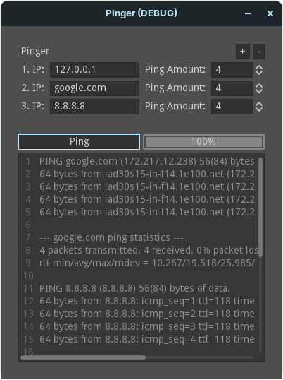 GitHub - likeich/Pinger: A simple program for Linux and Windows to ping ...