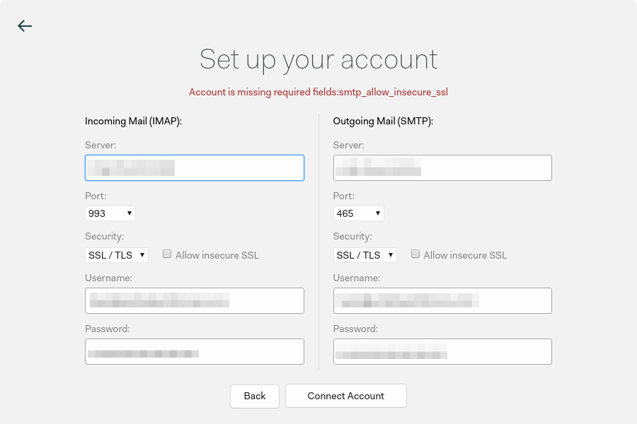 Adding account bugged - missing required fields · Issue #707 ...