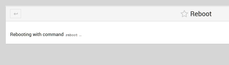 Go to dashboard after a reboot? · Issue #1307 · webmin/authentic-theme ...