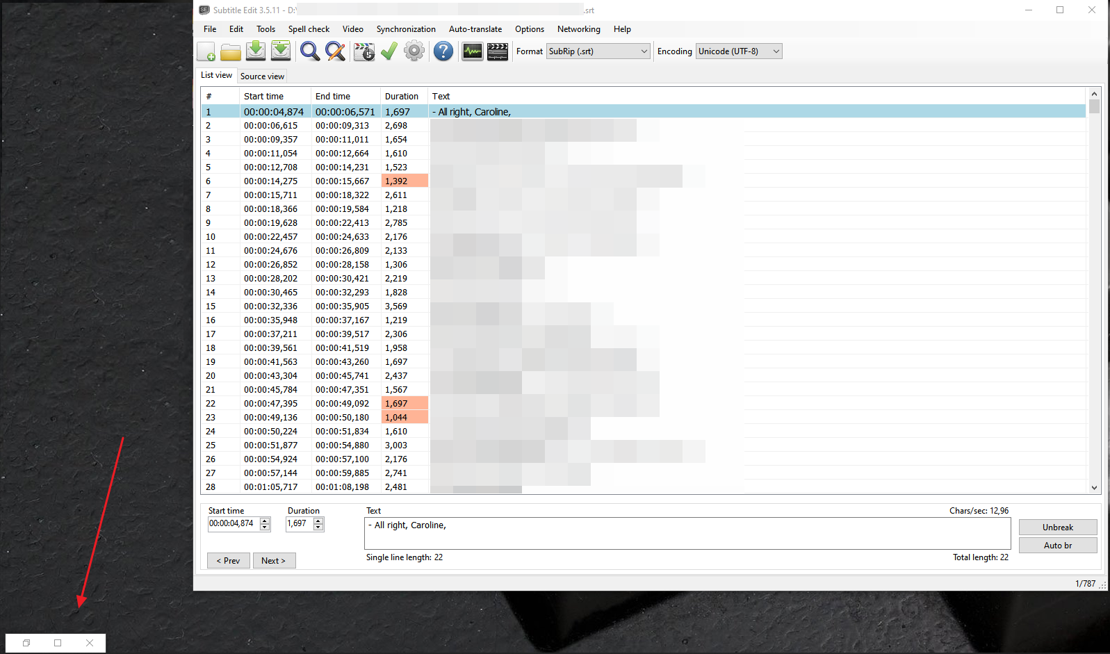 Make Subtitle Edit minimize to toolbar even when a second window is ...