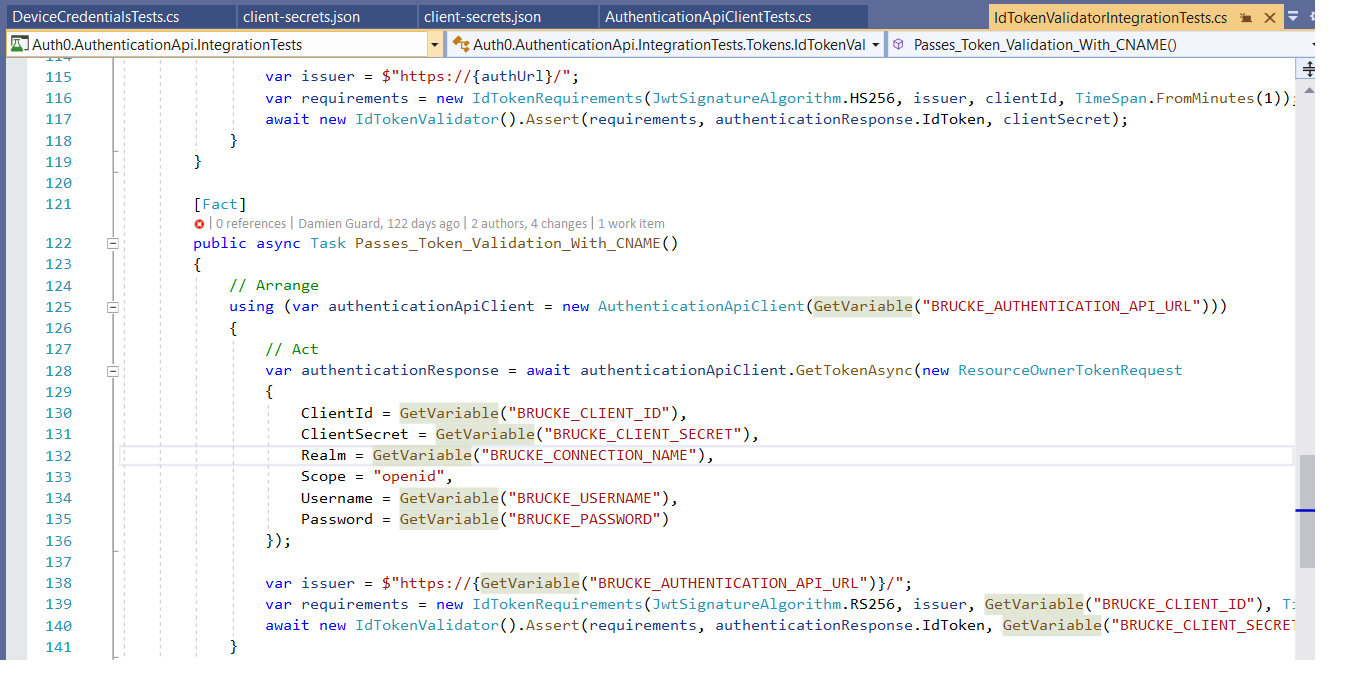 Update documentation how to run tests · Issue #387 · auth0/auth0.net ...
