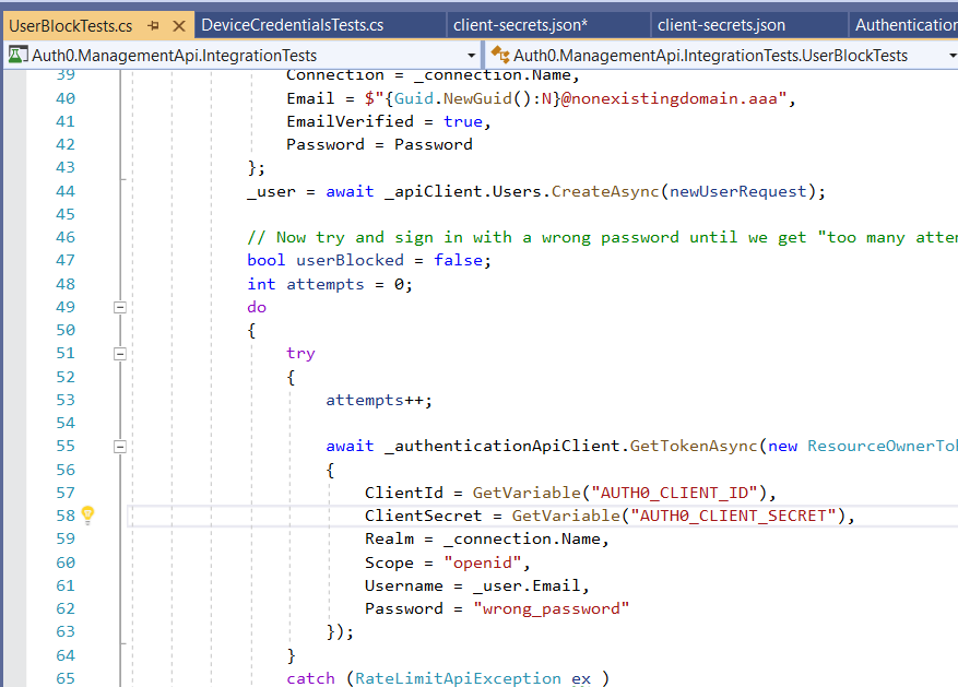 Update documentation how to run tests · Issue #387 · auth0/auth0.net ...