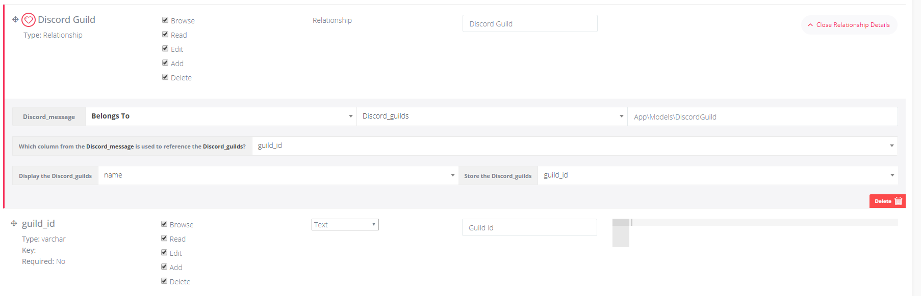 Relationship in BREAD shows no results. · Issue #3039 · thedevdojo ...