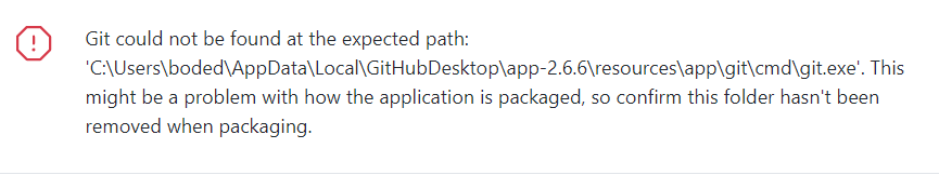 git - executable `python` not found while using github... Github crashes and won't restart · Issue #11776 · desktop/desktop · GitHub