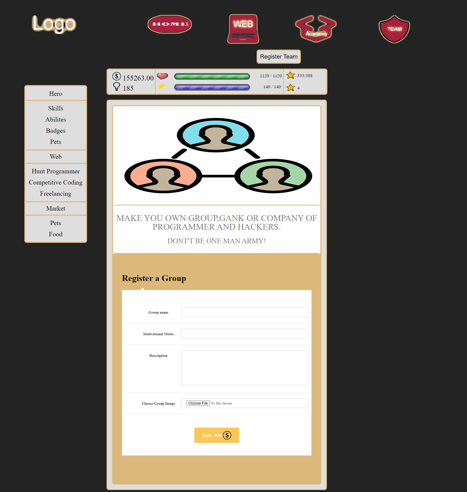 GitHub - MihaelPavlov/CyberWars: This is a static browser game. Each ...