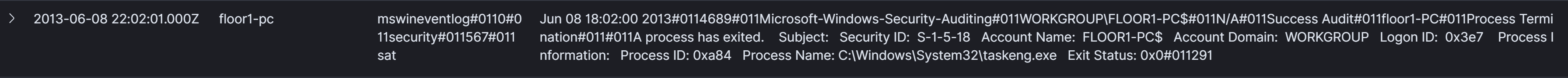 Syslog Windows Event Log Issue 1 Philhagen Sof Elk Github