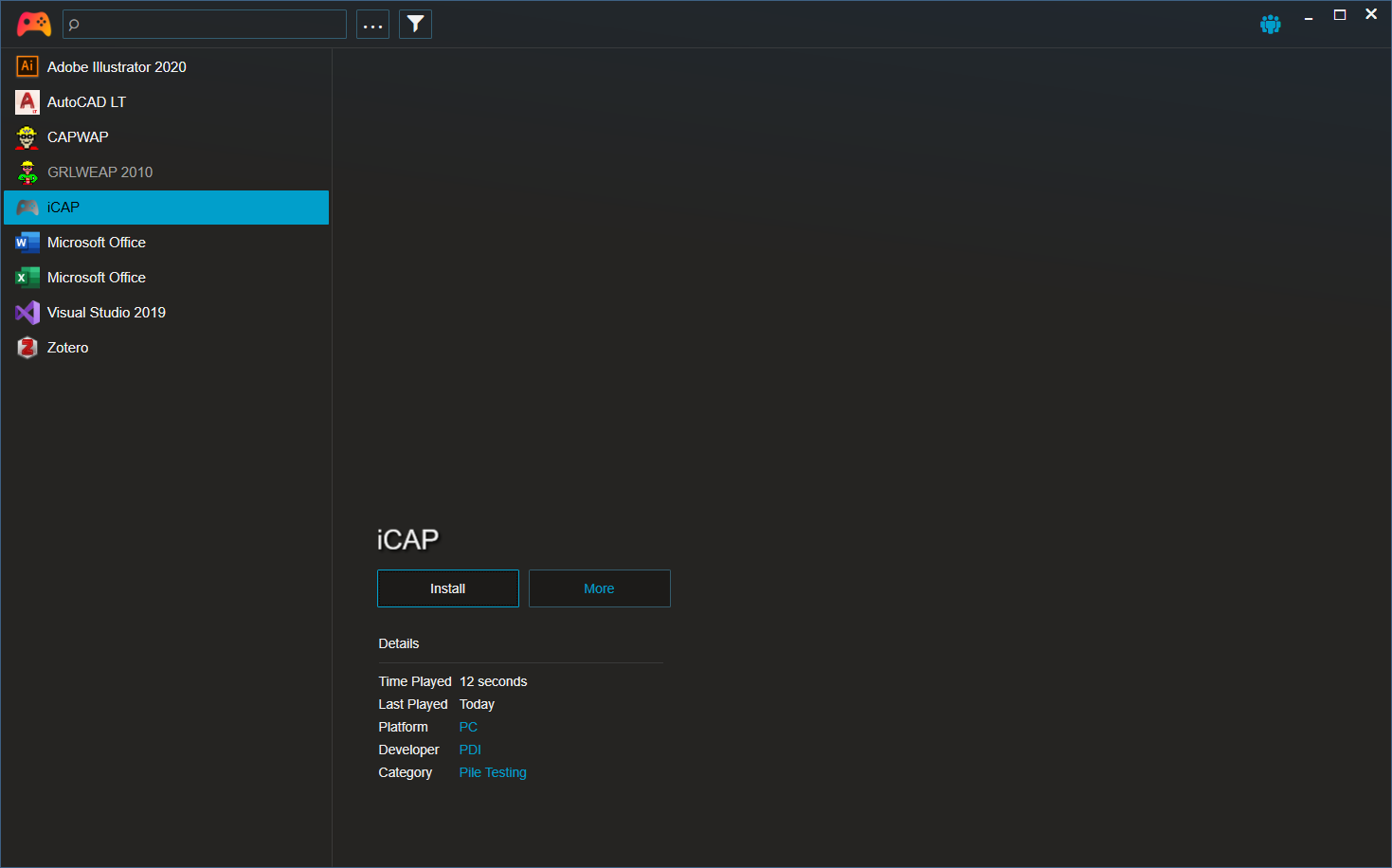 Install button do not work for game manually created · Issue #1531 ...