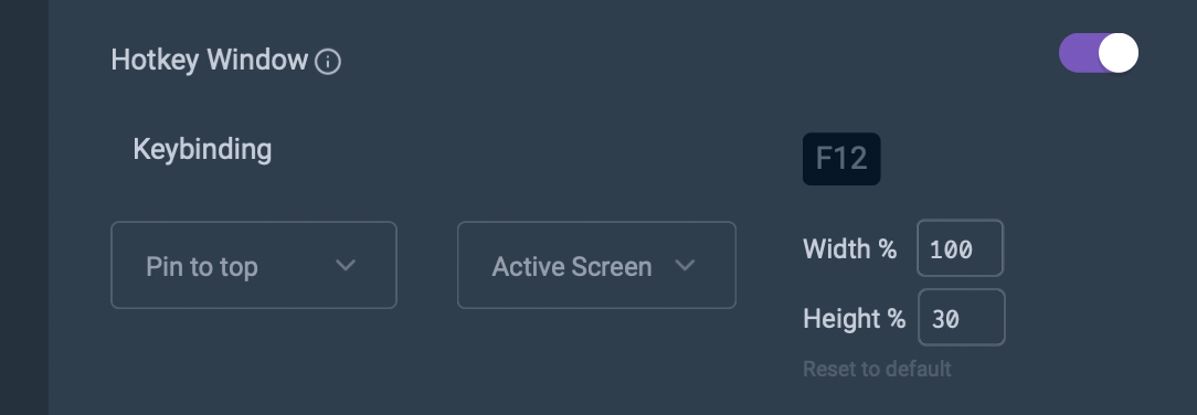 Hotkey window does not honor active screen · Issue #1495 · warpdotdev ...