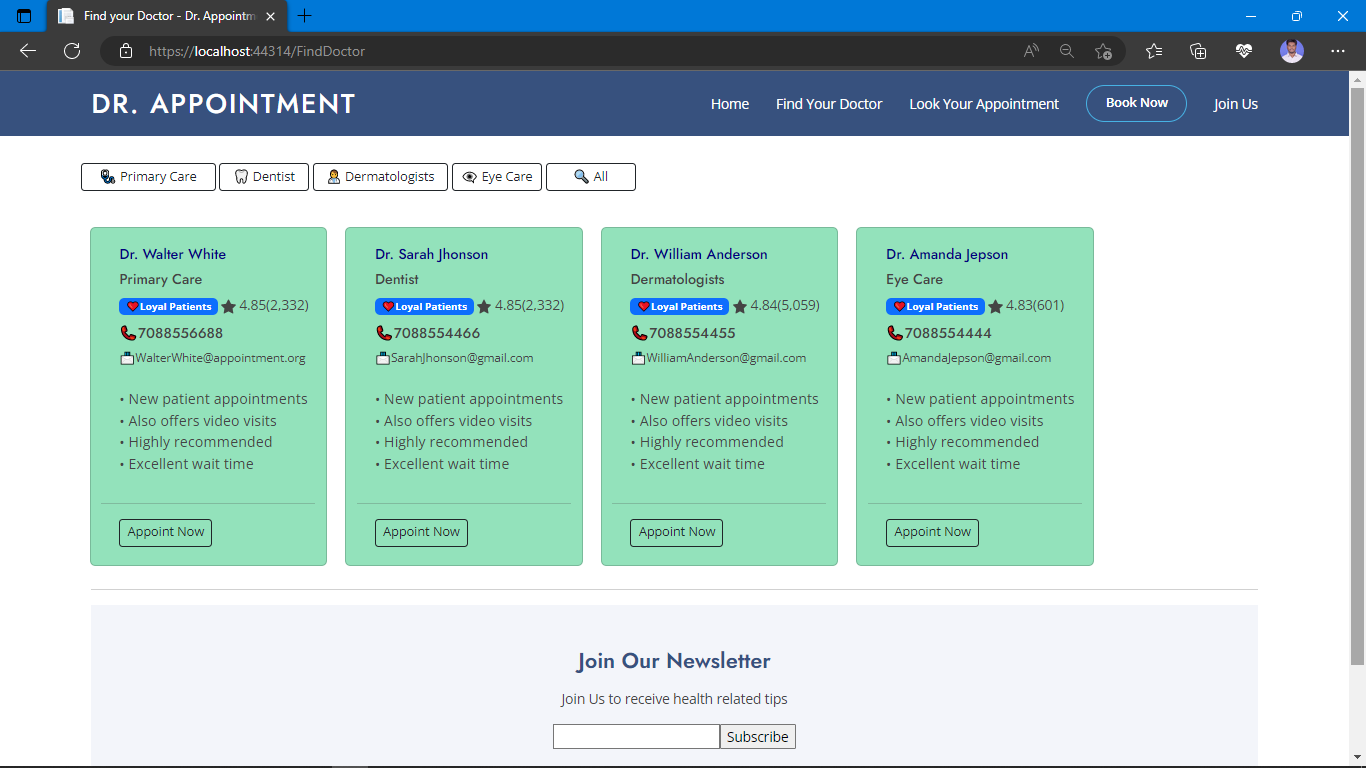 GitHub - iamsanjayboga/Dr.Appointment