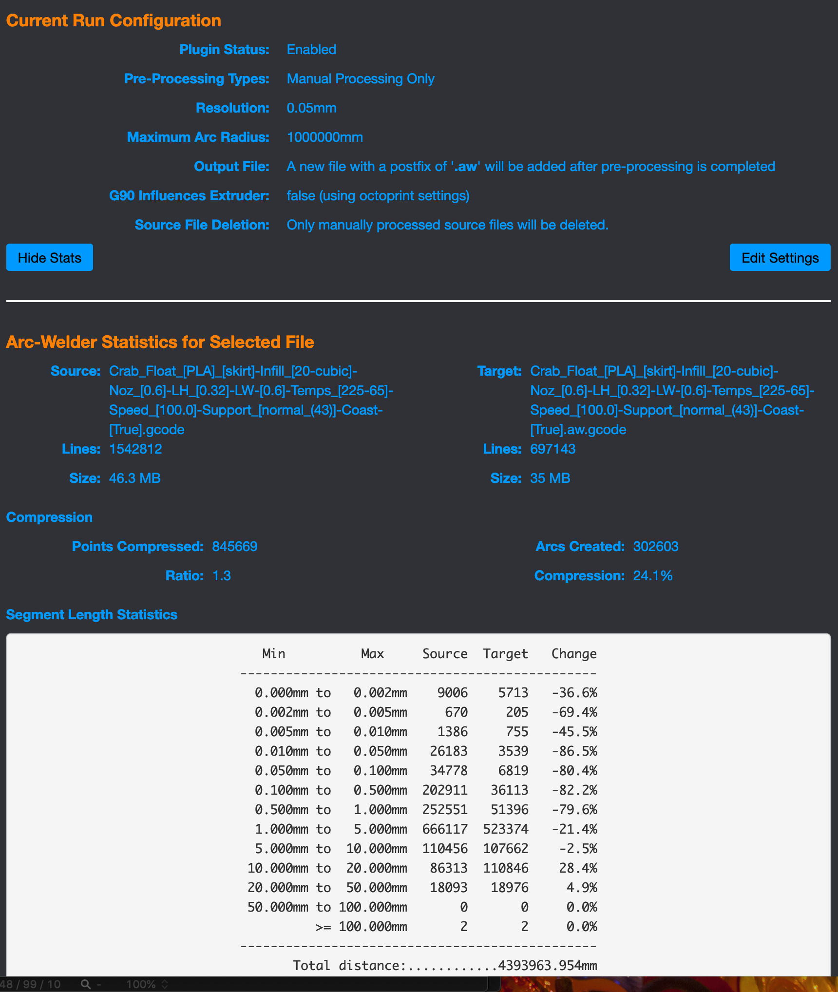 Arc welder not creating arcs · Issue 117 · FormerLurker
