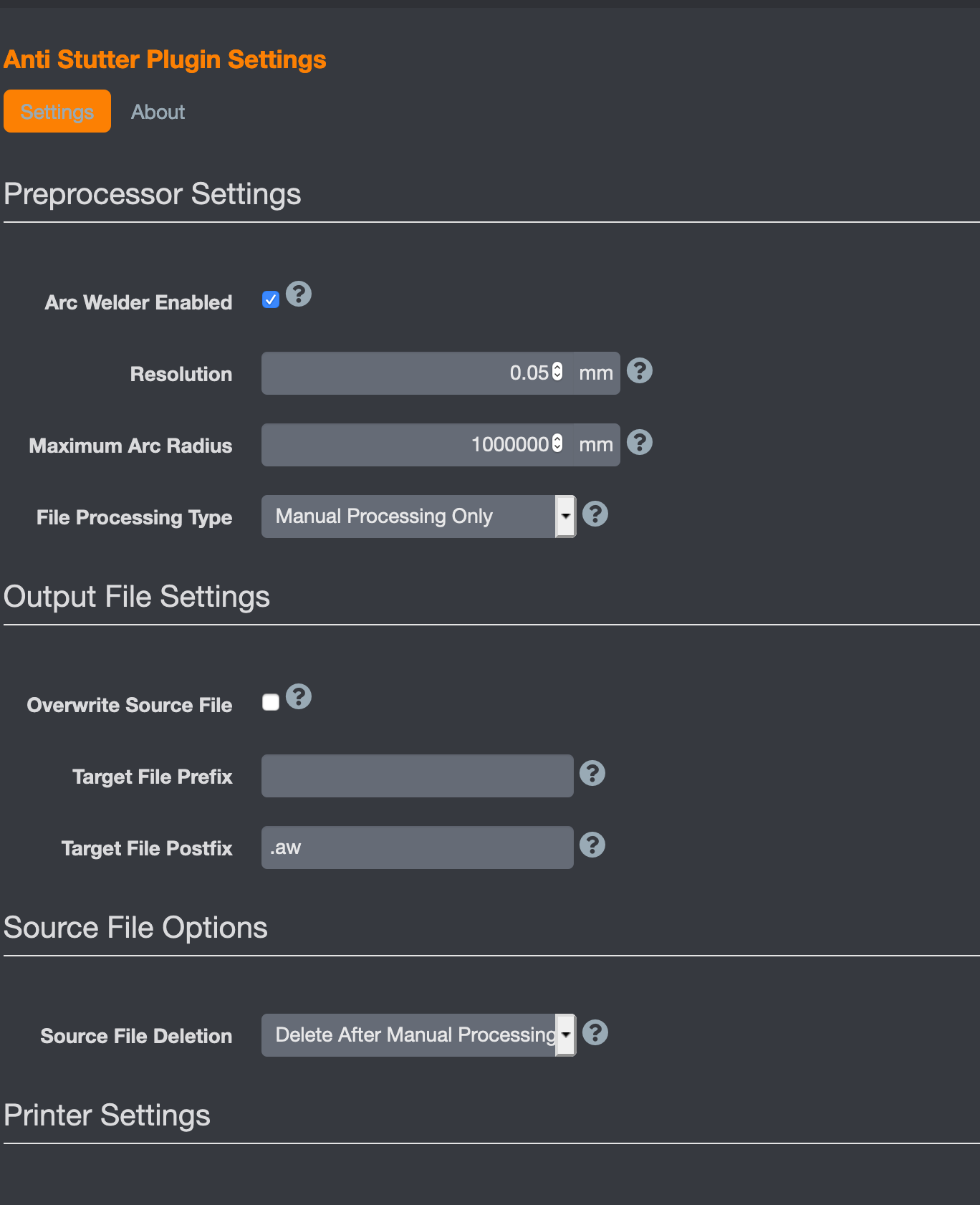 Arc welder not creating arcs · Issue 117 · FormerLurker