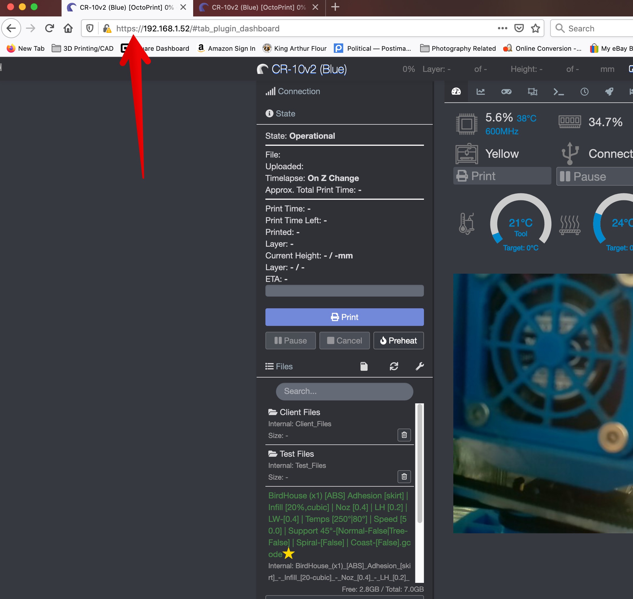 CR-10v2 (Blue) OctoPrint 0% - 2020-07-12 17-37-28