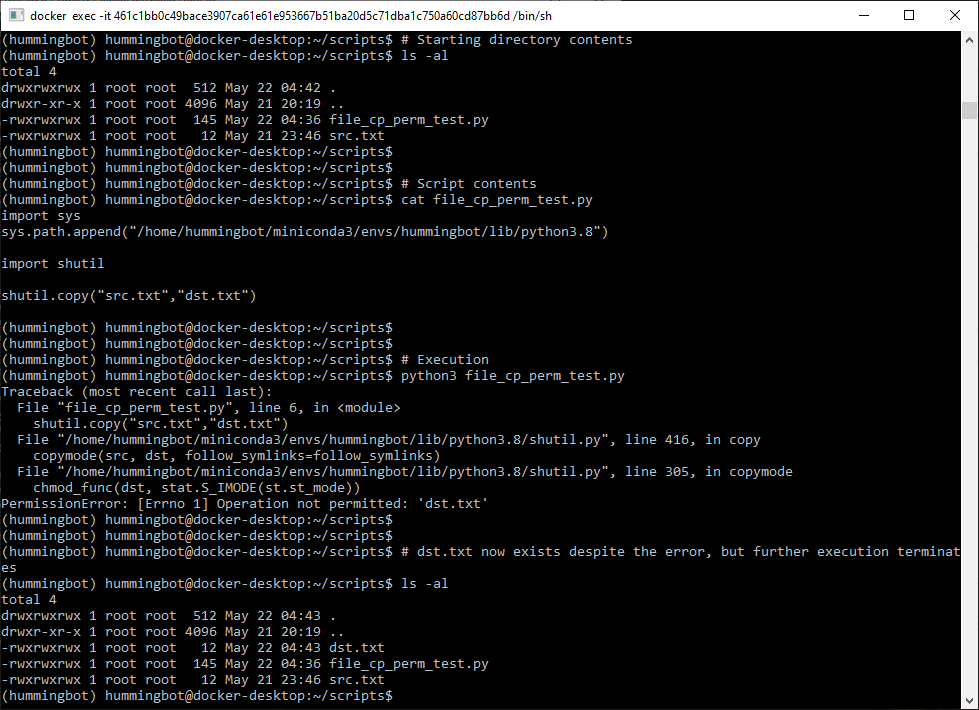 shutil.copy Permission error during create_command · Issue #3425 ...