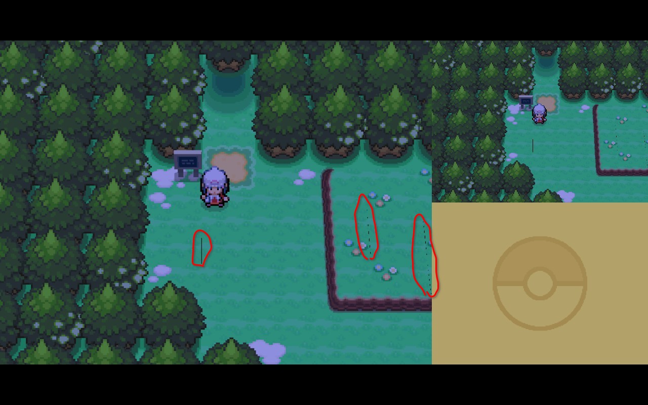 Visual bug with terrain in Pokemon Platinum · Issue 1684 · melonDSemu