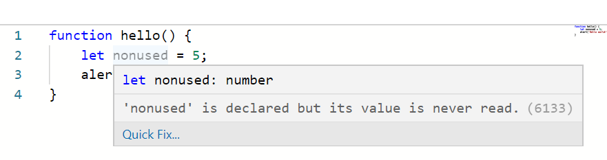 TypeScript "Quick Fix..." should not edit a readOnly editor · Issue ...
