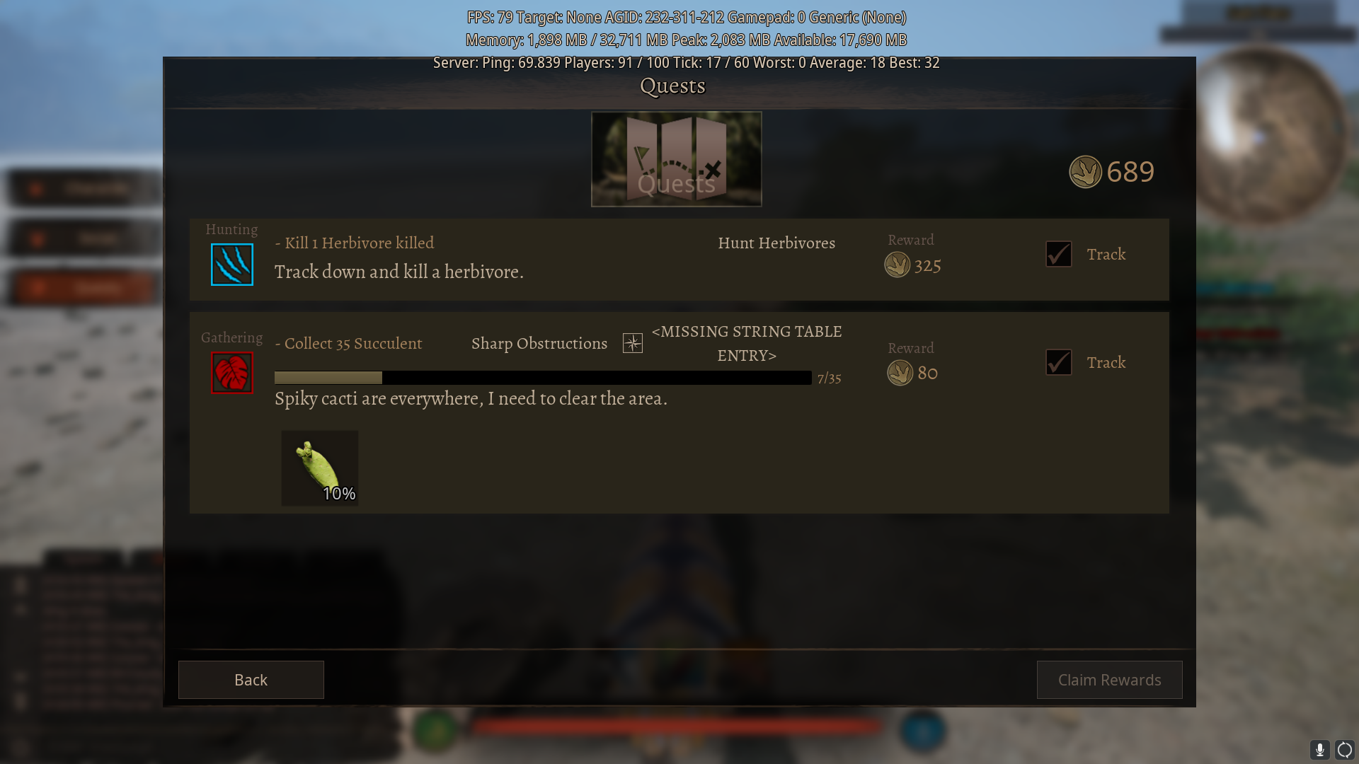 for Salt Flats Quests · Issue 11863 · AlderonGames/pathoftitansbugs