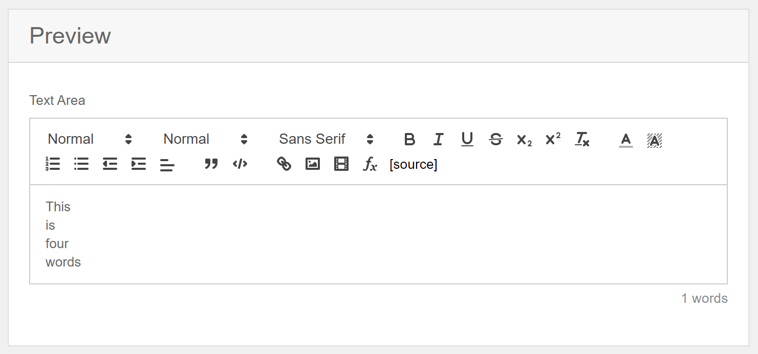 [BUG] Wordcount not counting newline as a separator · Issue 4422
