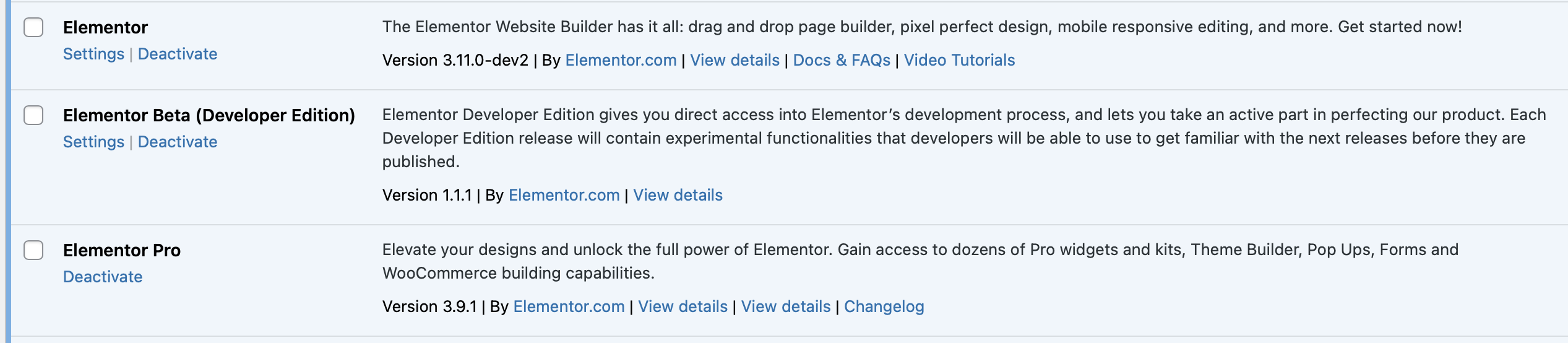 Why am I no longer seeing the DEV Pro updates? · elementor · Discussion ...