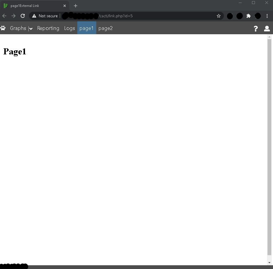 Unable to change pages between External Links · Issue #3967 · Cacti ...