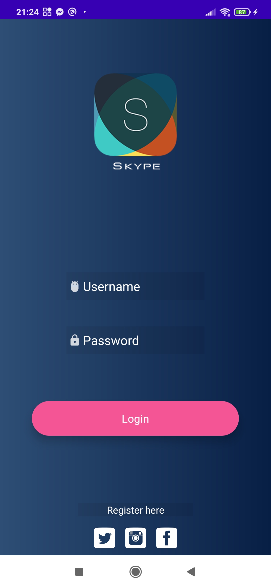 GitHub - LaitEntier/TP03LoginScreen: A login interface layout made ...