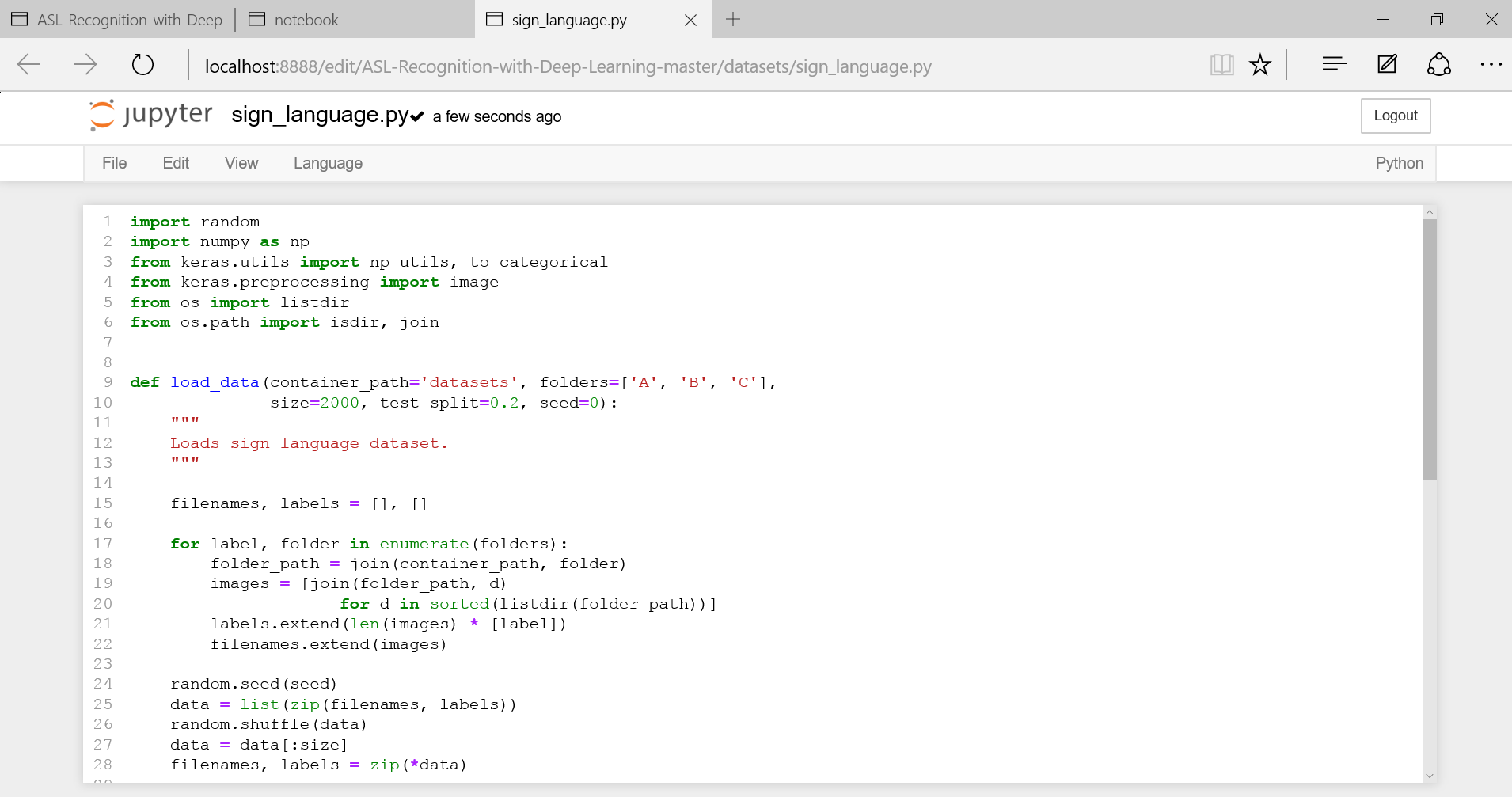 Error in sign_language.py · Issue #1 · Kodluyoruz-Veri-Bilimi-Bootcamp ...