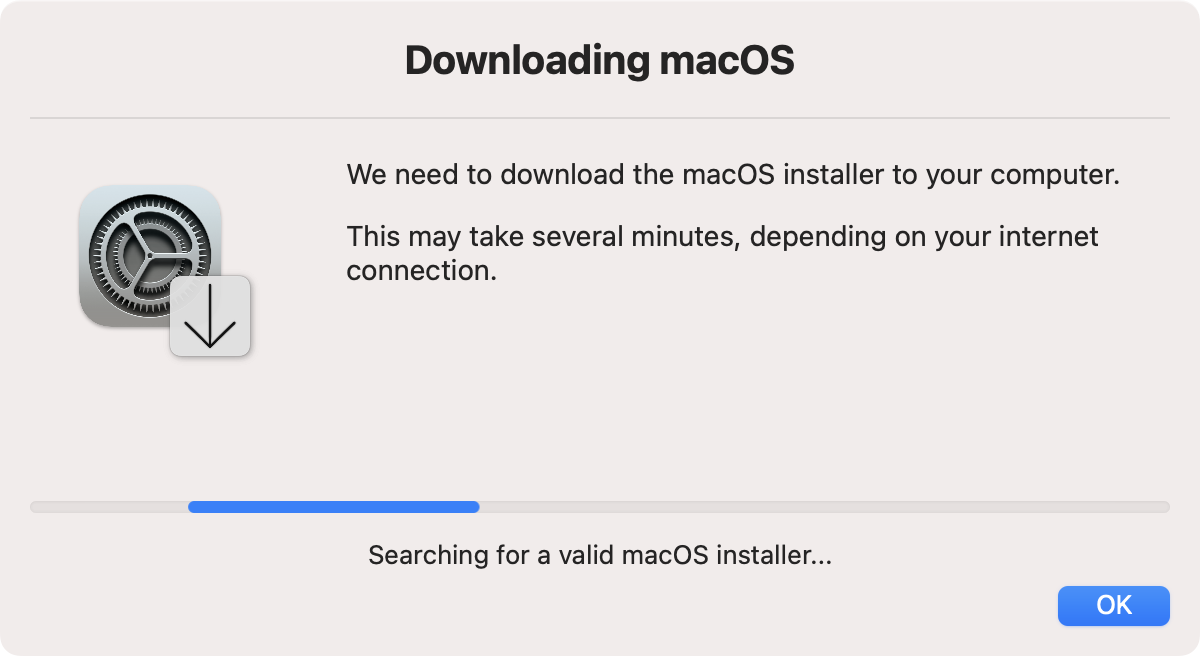 download and build macos installers