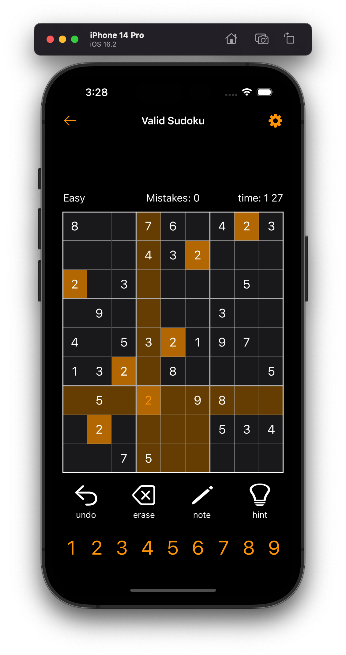 GitHub - Grisha1232/ValidSudoku: Game app for solving puzzle "sudoku"
