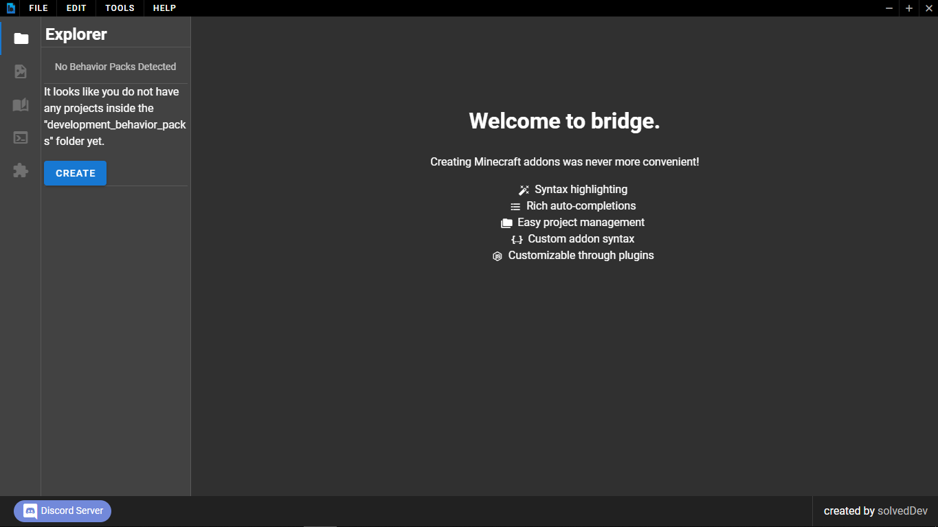[BUG] Creating files without a project · Issue #112 · bridge-core ...