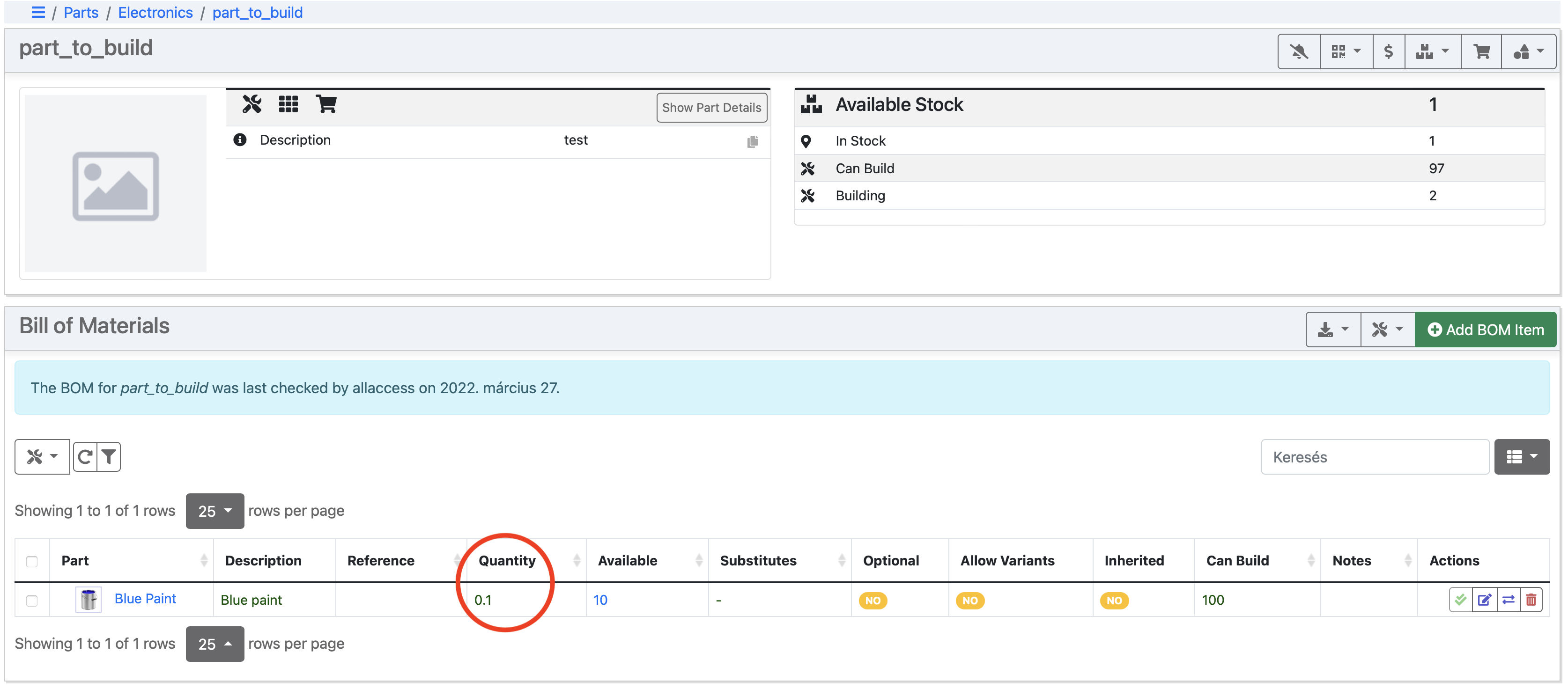 [BUG] Floating point precision problem when calculating required quantities in a build order