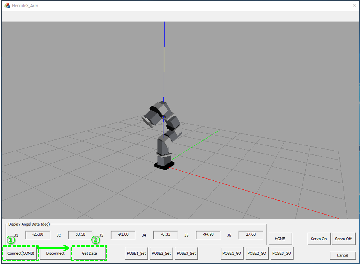 GitHub - wookbin/HerkuleX_DLL-ODE_6DOF-Arm: Application Program using ...