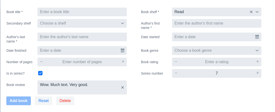 Add book review to frontend · Issue #171 · Project-Books/book-project ...