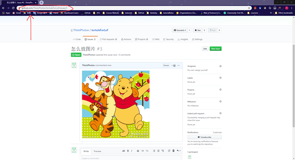 【教程】使用Github Issue放文和图 · Issue #6 · ThisIsPhoton/tortuleForLof · GitHub