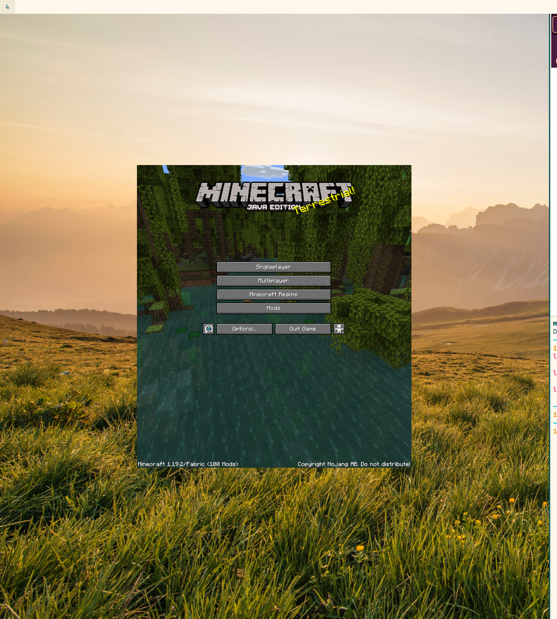 Minecraft halved