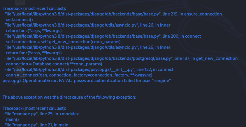 Installation Error · Issue #589 · yogeshojha/rengine · GitHub