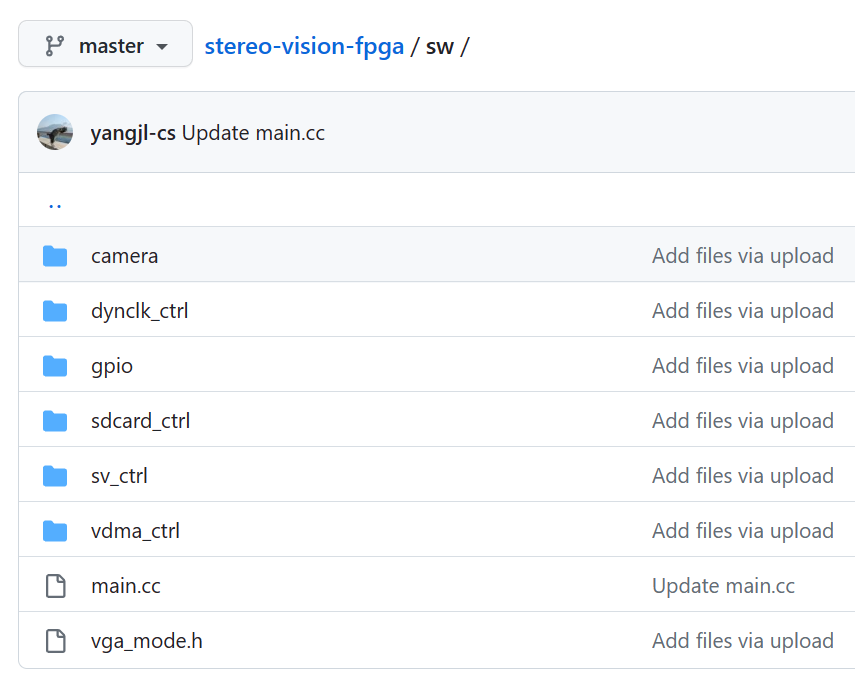 sdk video timing ip库缺失 · Issue #3 · yangjl-cs/stereo-vision-fpga · GitHub