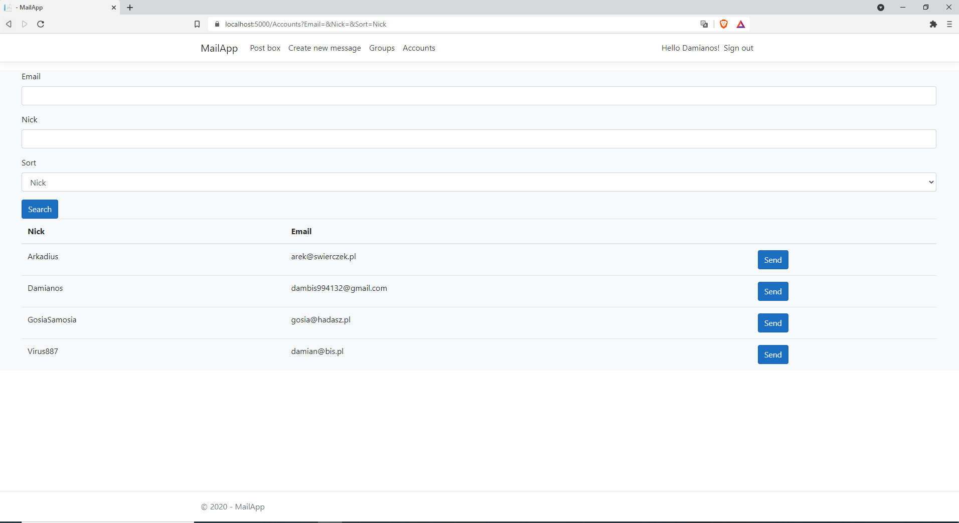 GitHub - Virus887/MailApp: School .NET MVC project.