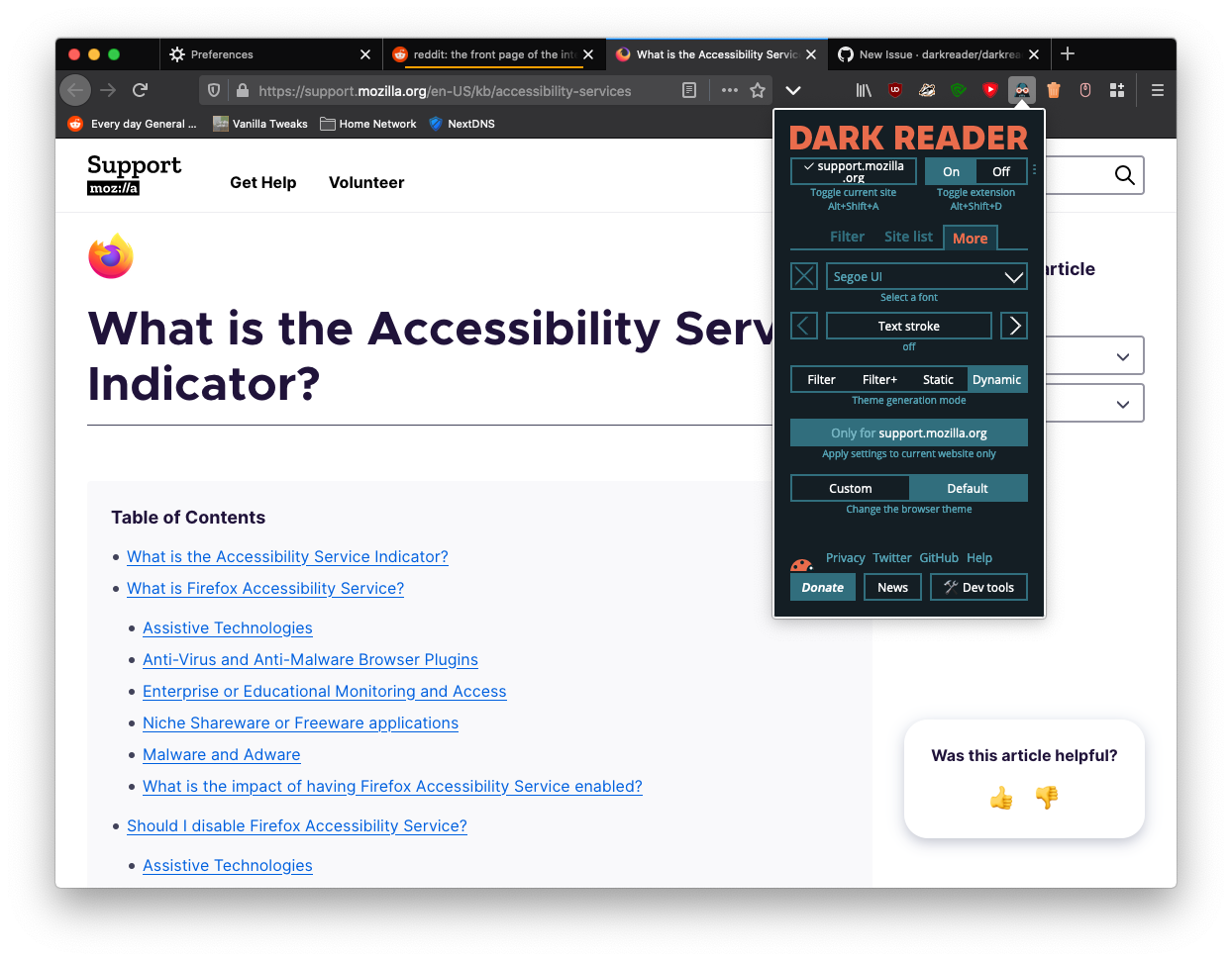 [Broken Website] · Issue #2710 · darkreader/darkreader · GitHub