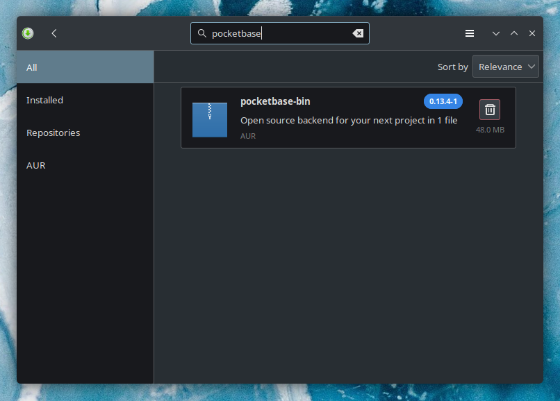 PocketBase available in AUR · pocketbase pocketbase · Discussion #2103 ...
