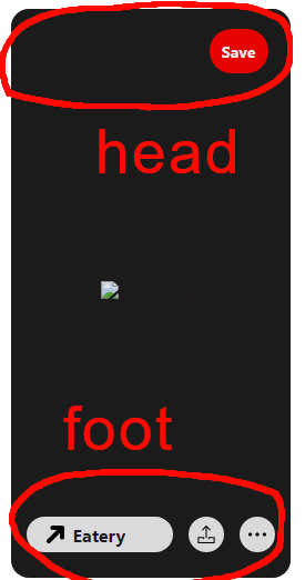 head-foot pin