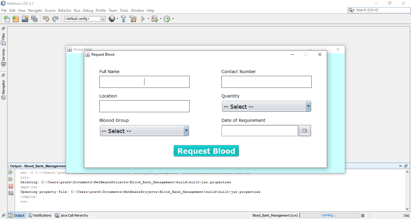 GitHub - RajGorhekar/Blood_Bank_Management: Sem 4 DBMS project · GitHub